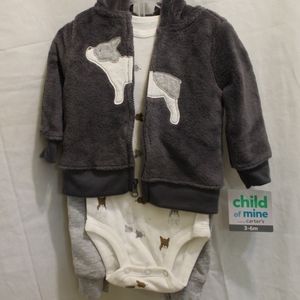NWT Child of Mine Baby Winter Set